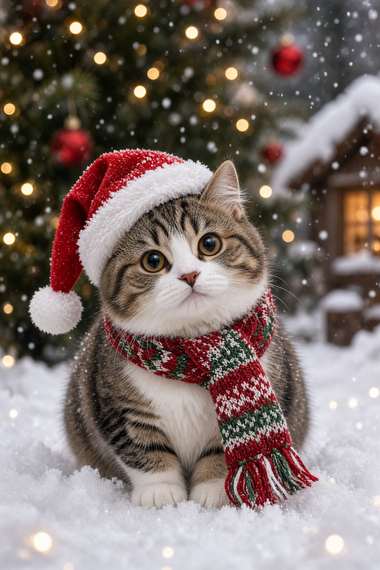 Munchkin poster, Christmas Cats