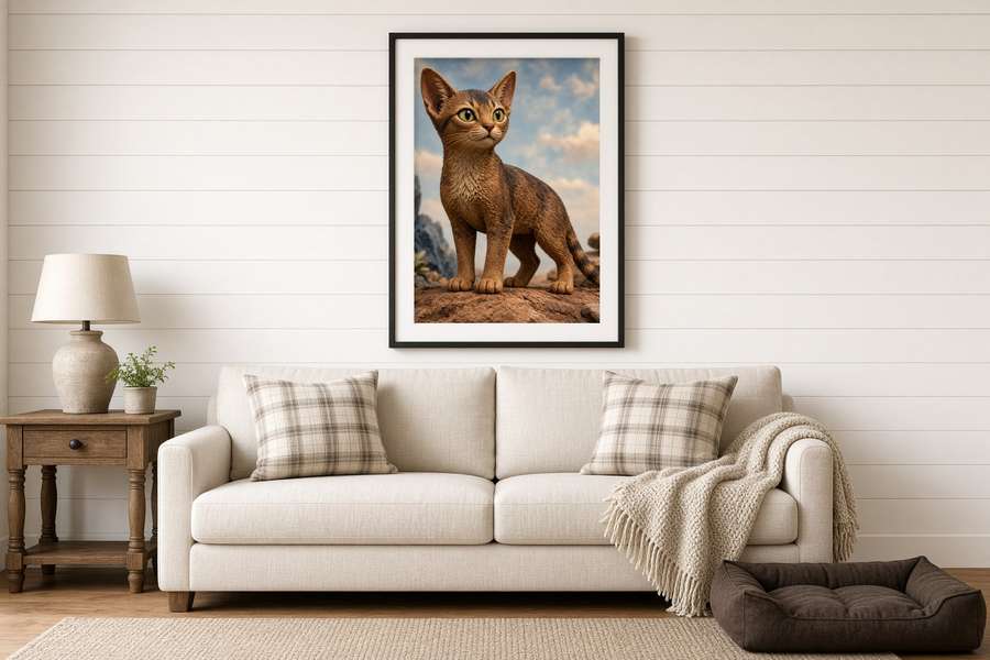 Claymation Cats poster example