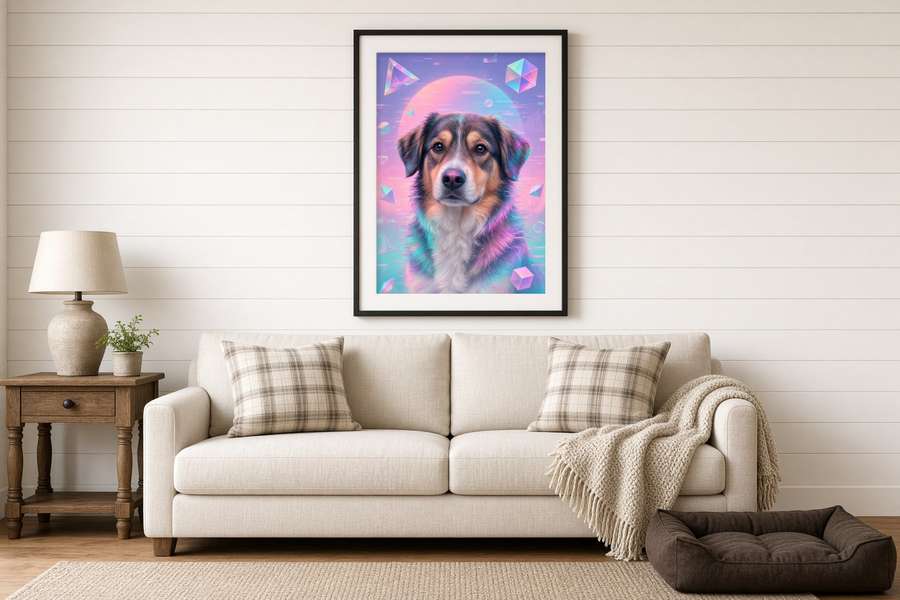 Cotton Candy Canines poster example
