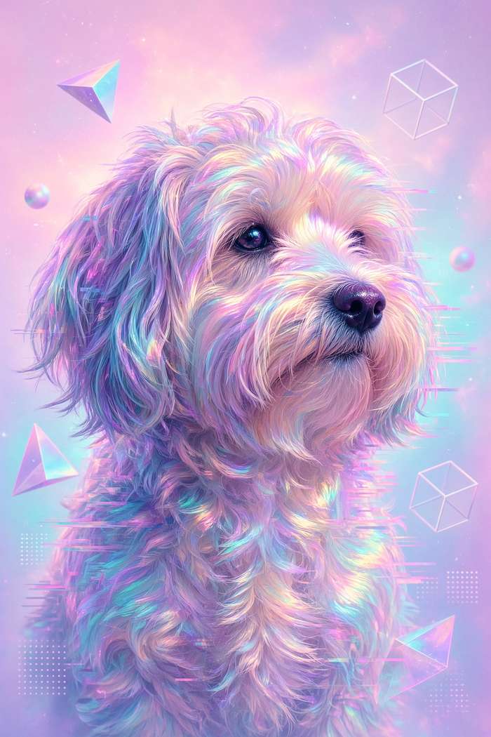Havanese poster, Cotton Candy Canines