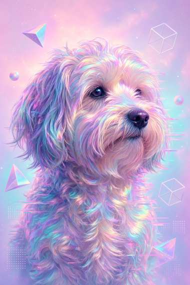 Havanese poster, Cotton Candy Canines