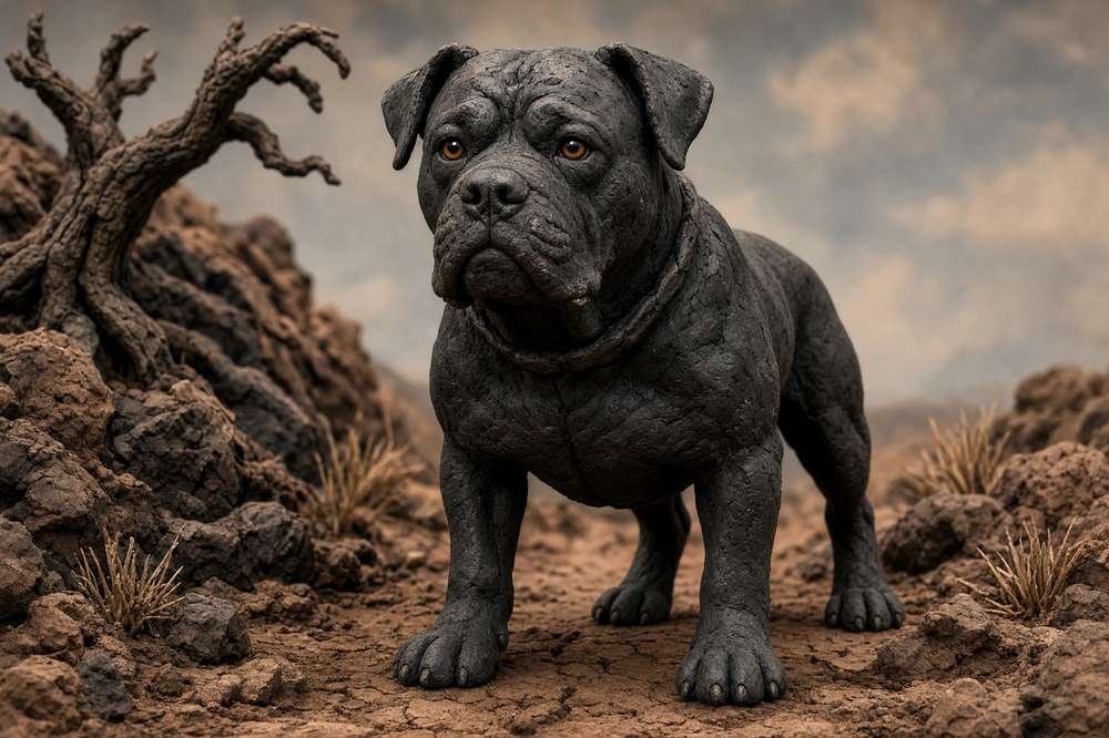 Cane Corso poster, Claymation Dogs