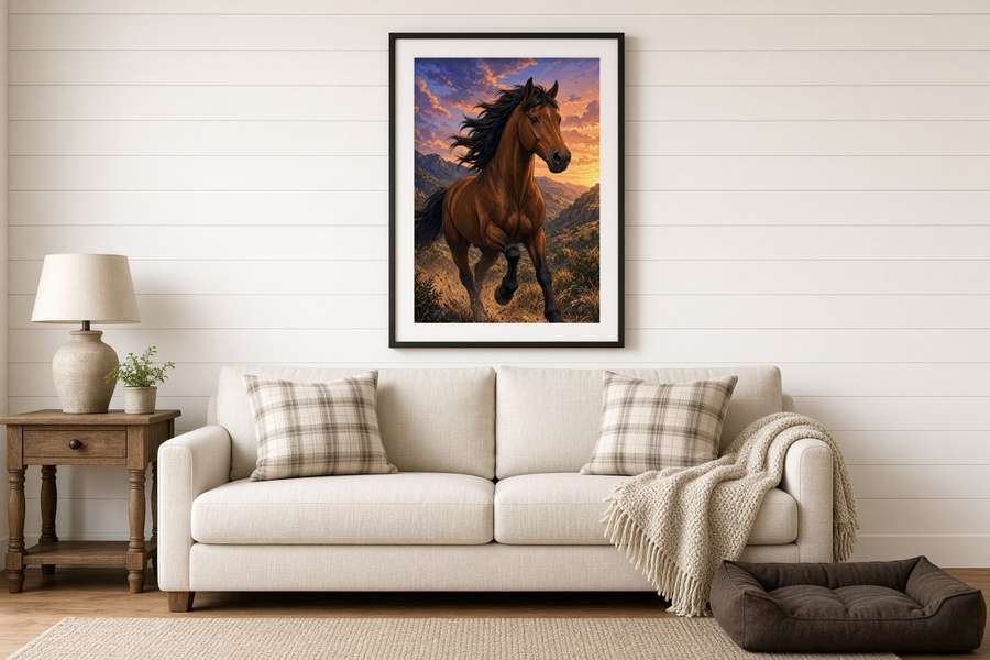 Anime Horses poster example