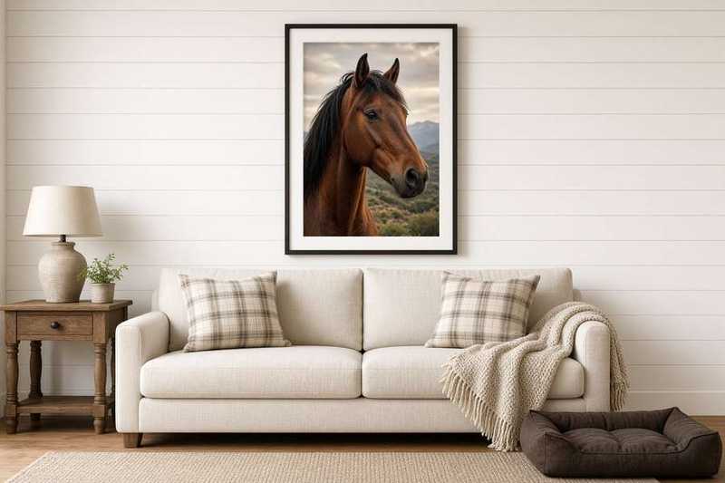Horse Portraits poster example