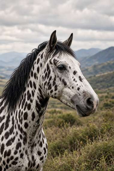 Appaloosa (Blanket) poster, Horse Portraits