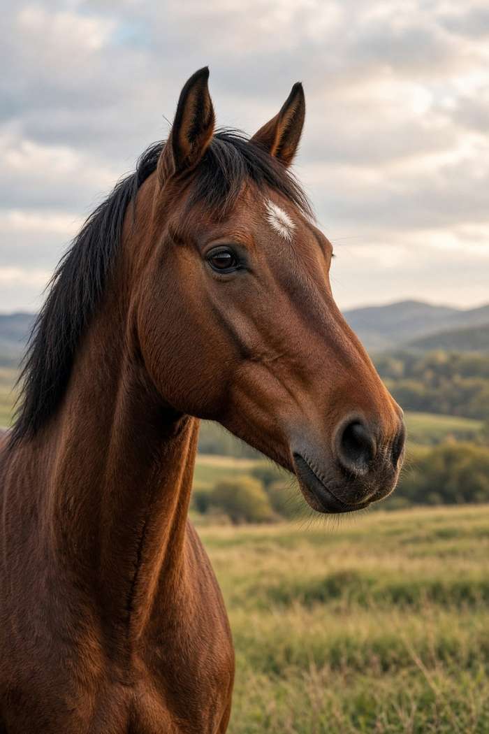 Standardbred (Bay) poster, Horse Portraits