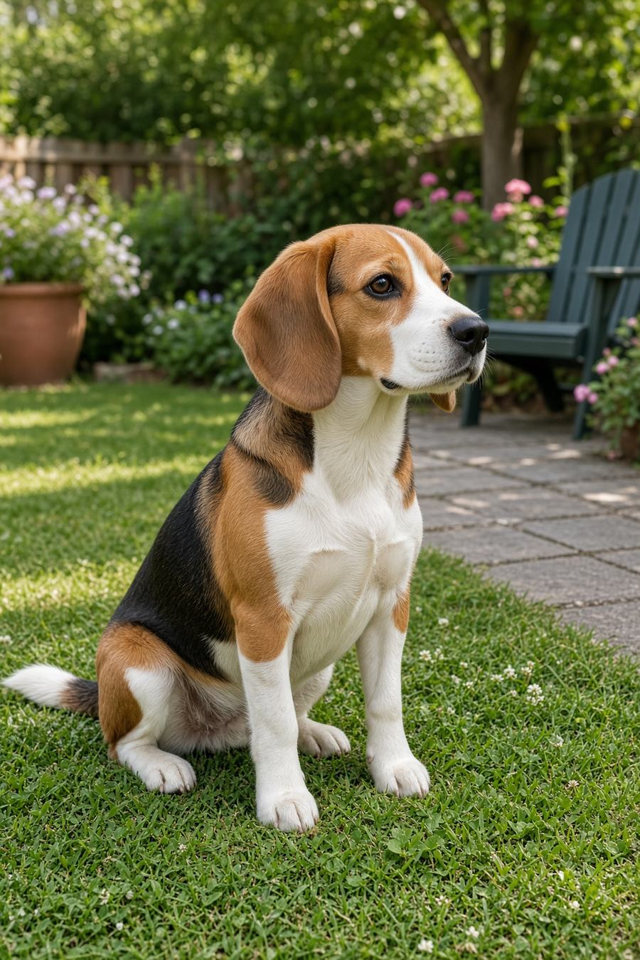 Beagle poster, Scenic Dogs