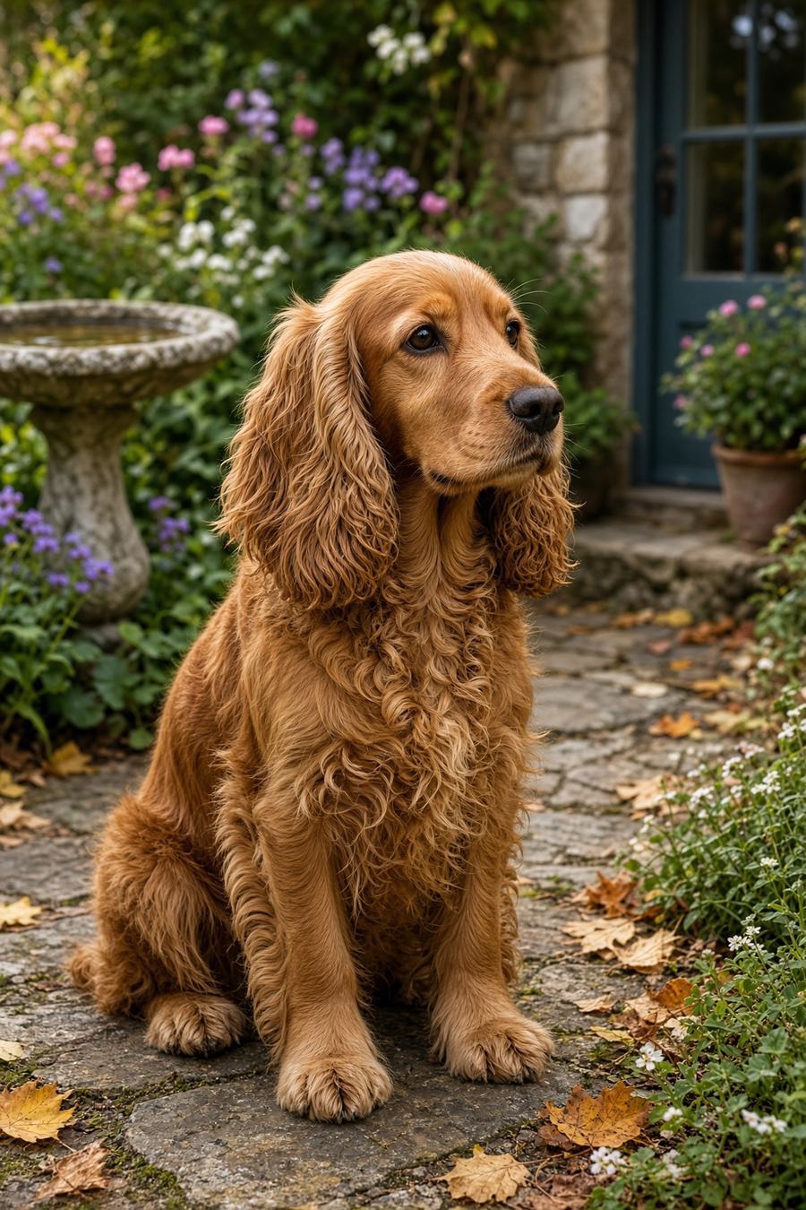 Cocker Spaniel poster, Scenic Dogs