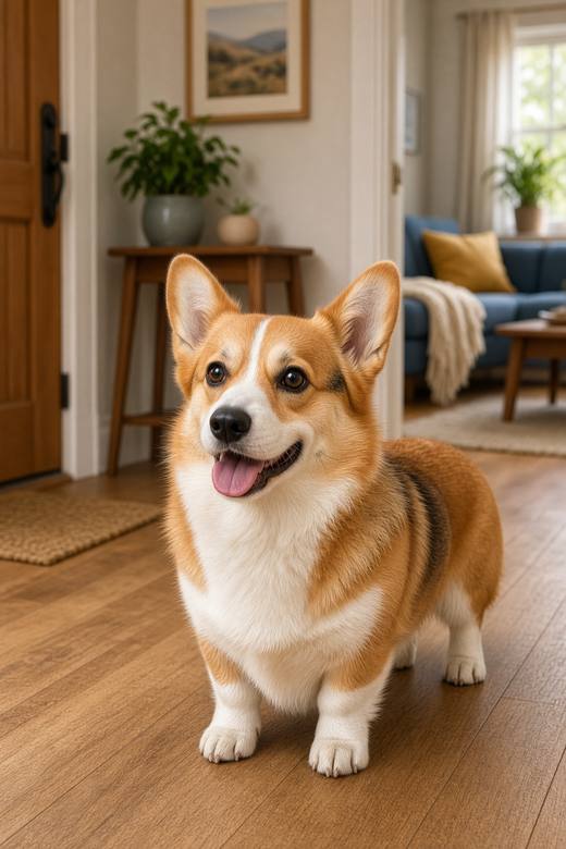 Corgi poster, Scenic Dogs