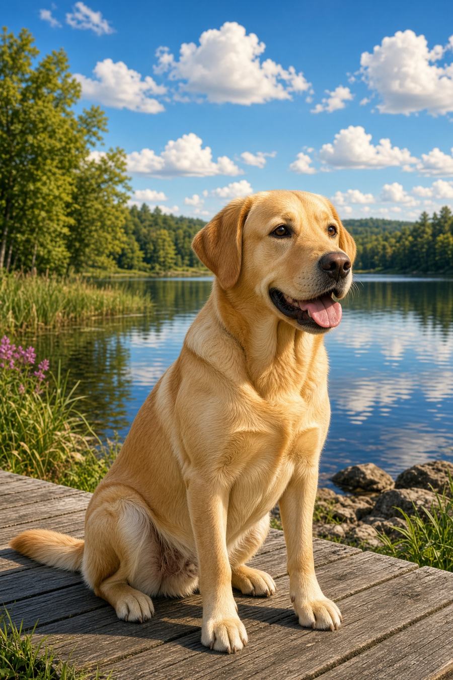 Labrador Retriever poster, Scenic Dogs