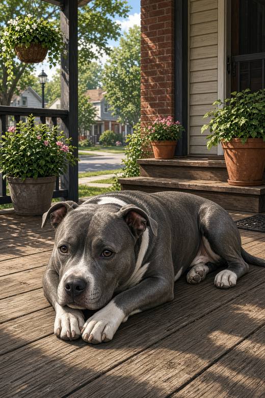 Pit Bull poster, Scenic Dogs