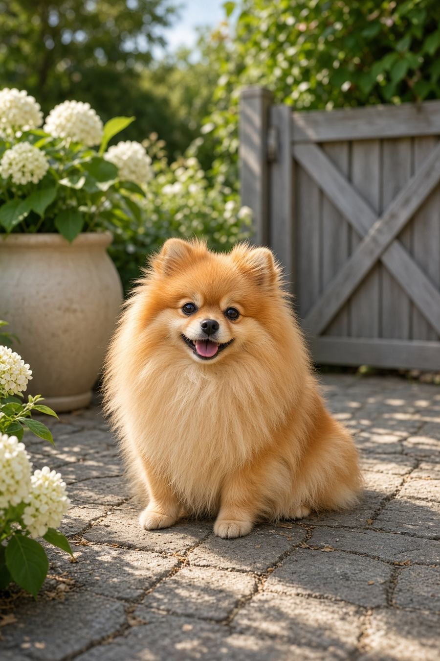 Pomeranian poster, Scenic Dogs
