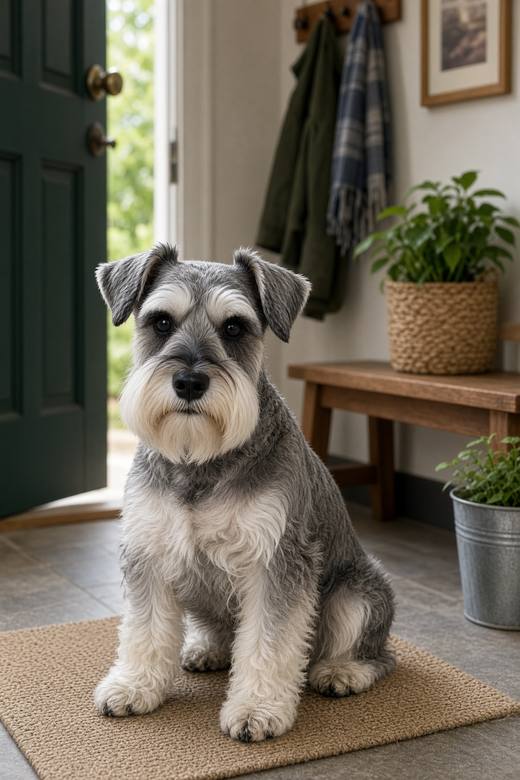 Schnauzer poster, Scenic Dogs