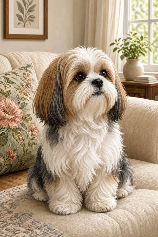 Shih Tzu poster, Scenic Dogs